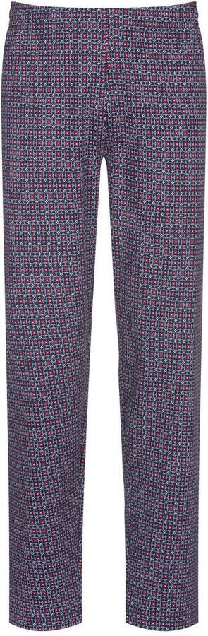 Mey Pyjama RED TILE Shirt met lange mouwen en borstzak - Foto 4