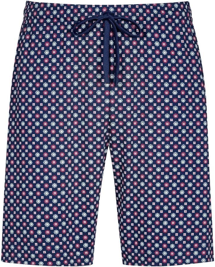 Mey Pyjamashort Tie Minimal Comfortband met trekkoord