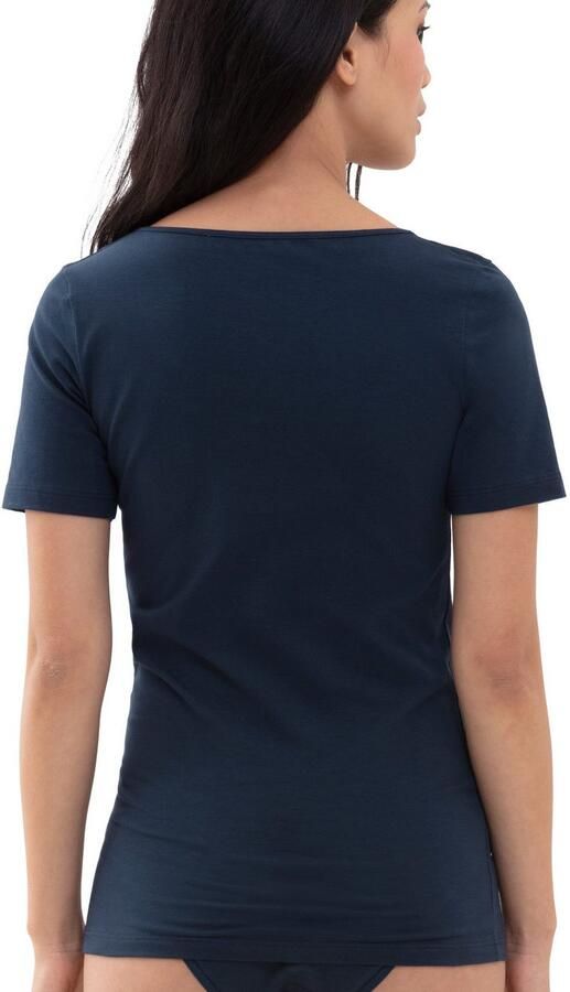 Mey Shirt met korte mouwen COTTON PURE Ronde halslijn halve mouw losse pasvorm - Foto 2