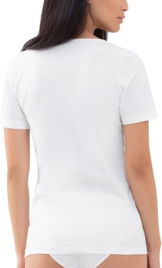 Mey Shirt met korte mouwen COTTON PURE Ronde halslijn halve mouw losse pasvorm - Foto 2