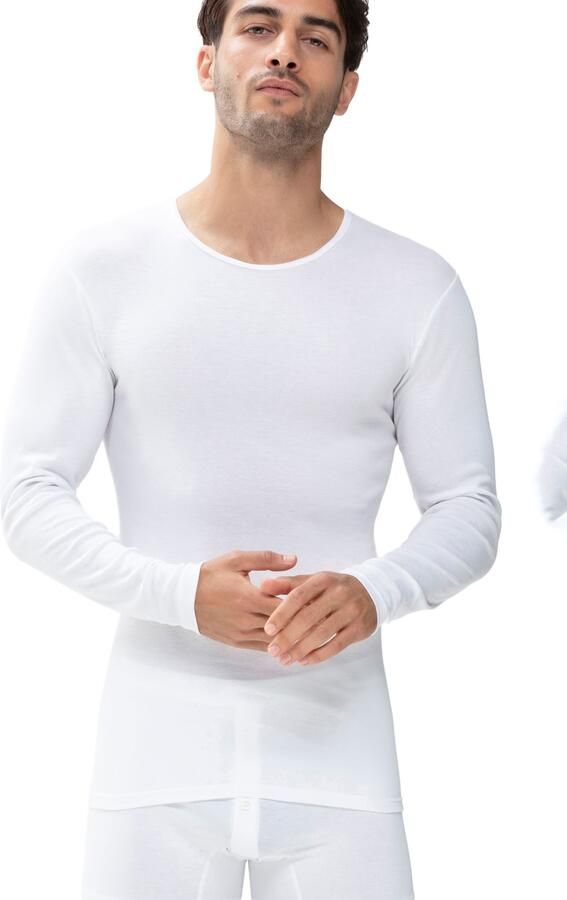 Mey Shirt met lange mouwen Casual katoen (K) Elastische halsafsluiting - Foto 5