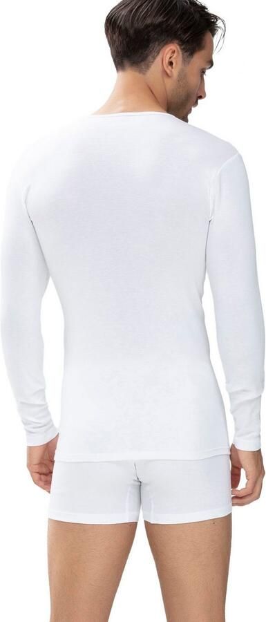 Mey Shirt met lange mouwen Casual katoen (K) Elastische halsafsluiting - Foto 4