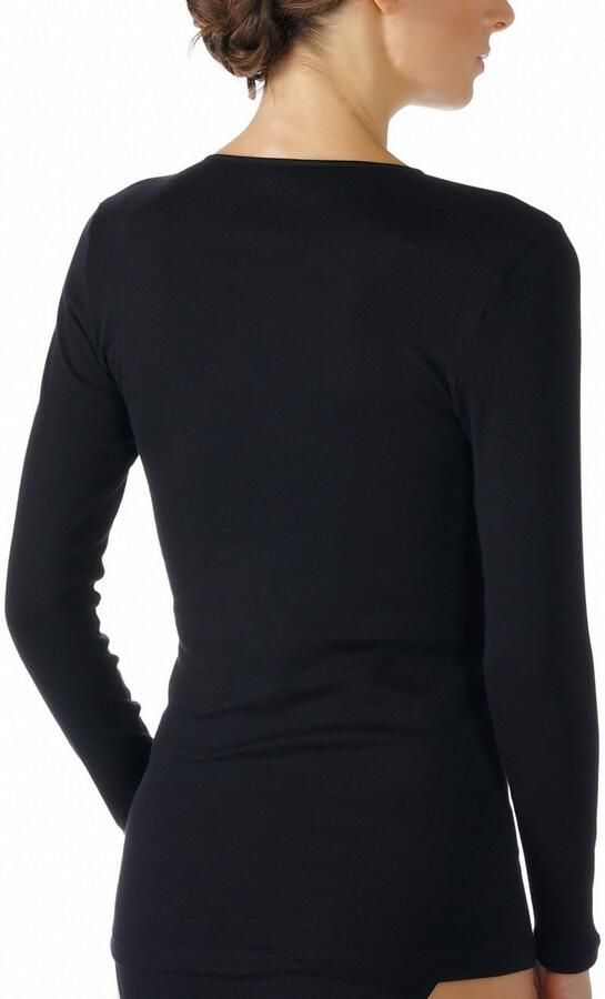 Mey Shirt met lange mouwen Noblesse Zonder opstaande zijnaad - Foto 4