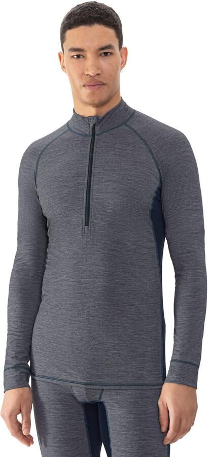 Mey Shirt met lange mouwen Prfrmnc+ Opstaande kraag met ritssluiting sneldrogend - Foto 4