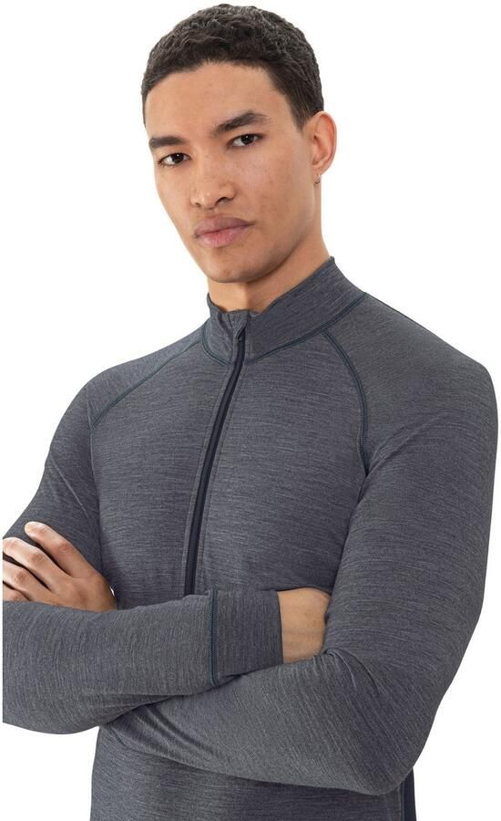 Mey Shirt met lange mouwen Prfrmnc+ Opstaande kraag met ritssluiting sneldrogend - Foto 2