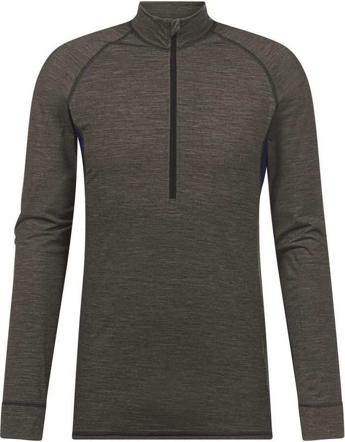 Mey Shirt met lange mouwen Prfrmnc+ Opstaande kraag met ritssluiting sneldrogend