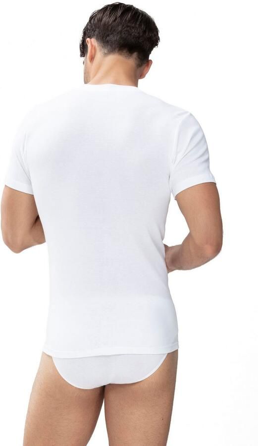 Mey Shirt voor eronder Casual katoen (K) Ingezette halsafsluiting - Foto 2