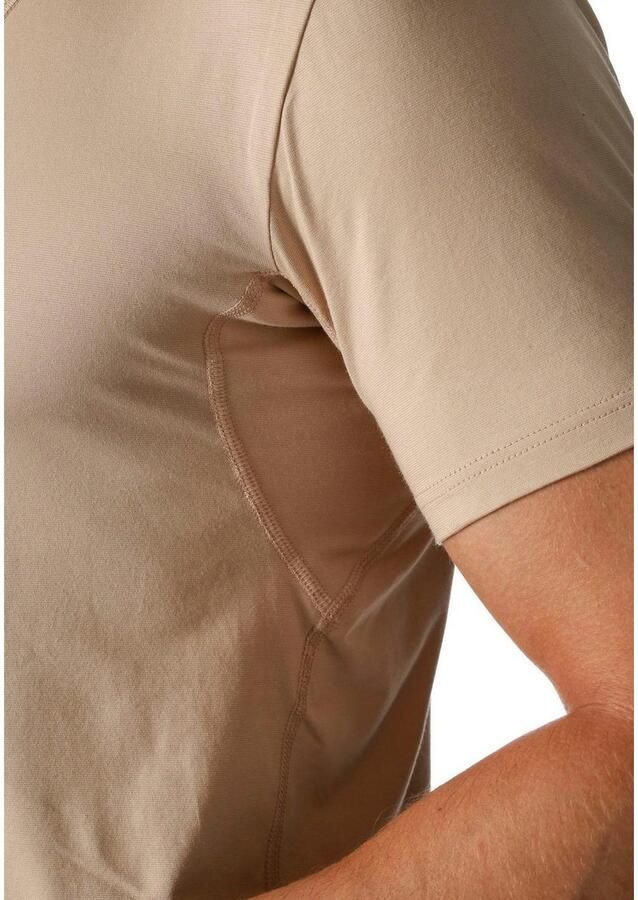 Mey Shirt voor eronder Dry Cotton Functional Korte mouw diepe V-hals single jersey met extra lange rug (1 stuk) - Foto 4