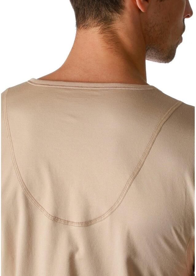 Mey Shirt voor eronder Dry Cotton Functional Korte mouw diepe V-hals single jersey met extra lange rug (1 stuk) - Foto 5