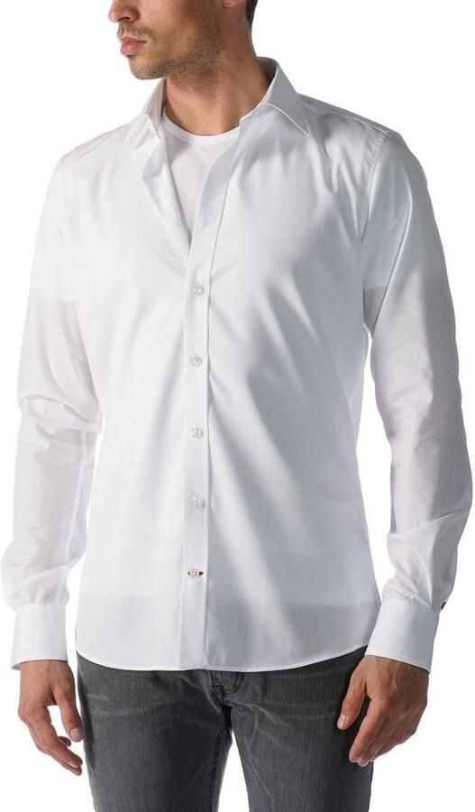 Mey Shirt voor eronder Dry Cotton Functional Korte mouw ronde hals single jersey met extra lange rug - Foto 13
