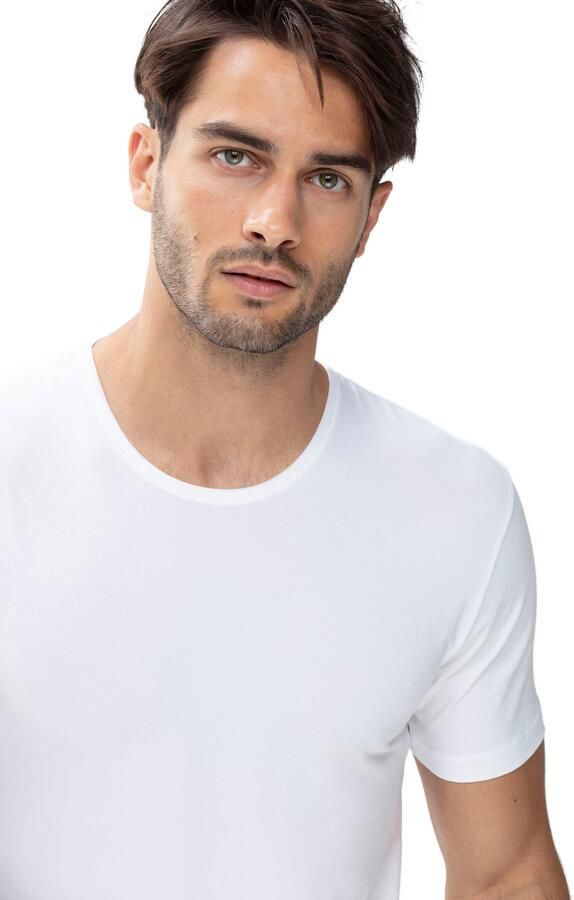 Mey Shirt voor eronder Dry Cotton met een ronde hals - Foto 6