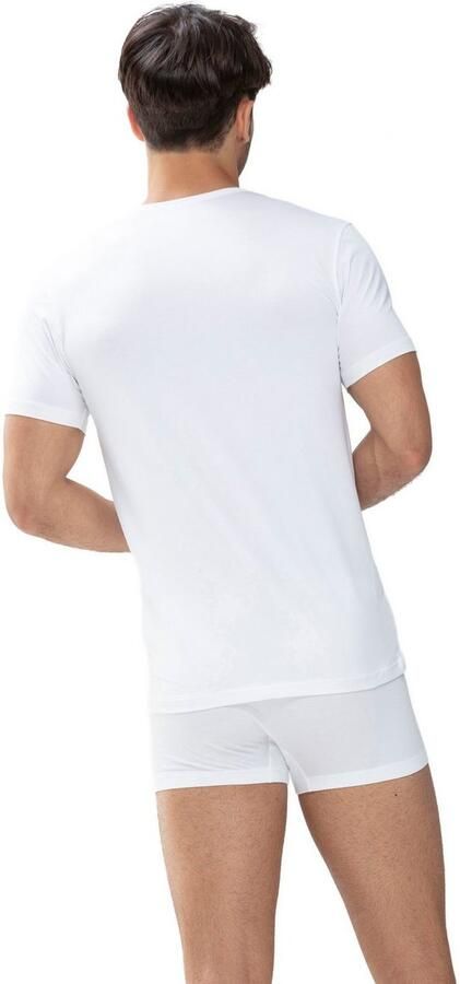 Mey Shirt voor eronder Dry Cotton met een ronde hals - Foto 5
