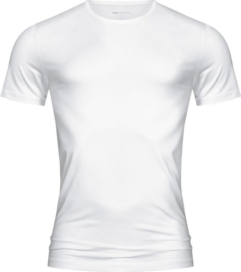 Mey Shirt voor eronder Dry Cotton met een ronde hals