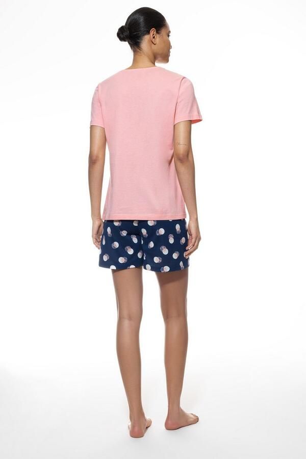 Mey Shortama SCRIBBLED DOTS Korte broek met stippenprint (2-delig)