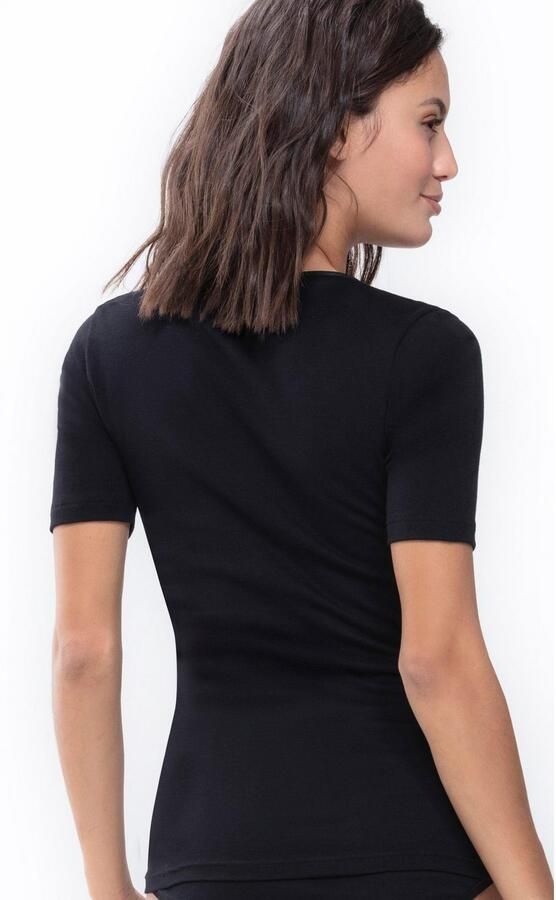 Mey T-shirt Noblesse Zonder opstaande zijnaad - Foto 3