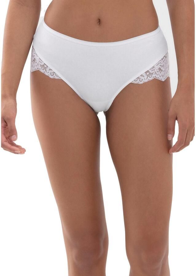 Mey Tailleslip Orangic Cotton Kantversiering aan de achterkant en aan de zijkanten