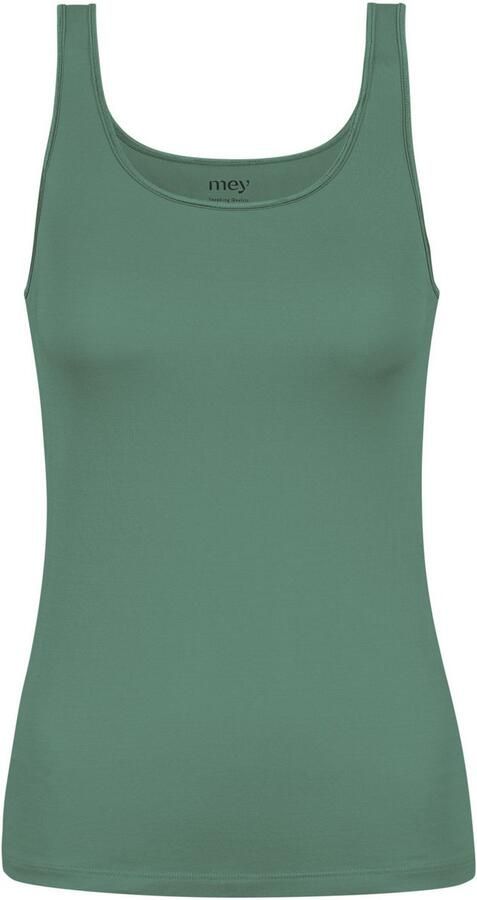 Mey Tanktop Serie Emotion zonder zijnaden brede bandjes fijnrib ronde halslijn - Foto 3