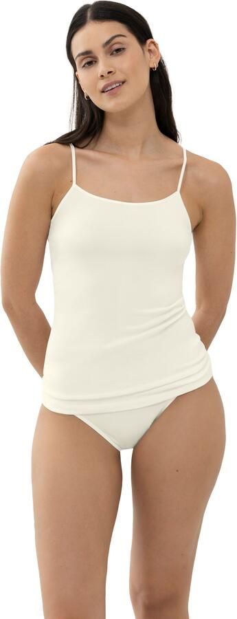 Mey Top Serie Emotion zonder opstaande zijnaden fijnrib diepe ronde halslijn - Foto 4