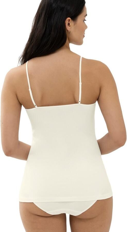 Mey Top Serie Emotion zonder opstaande zijnaden fijnrib diepe ronde halslijn - Foto 2