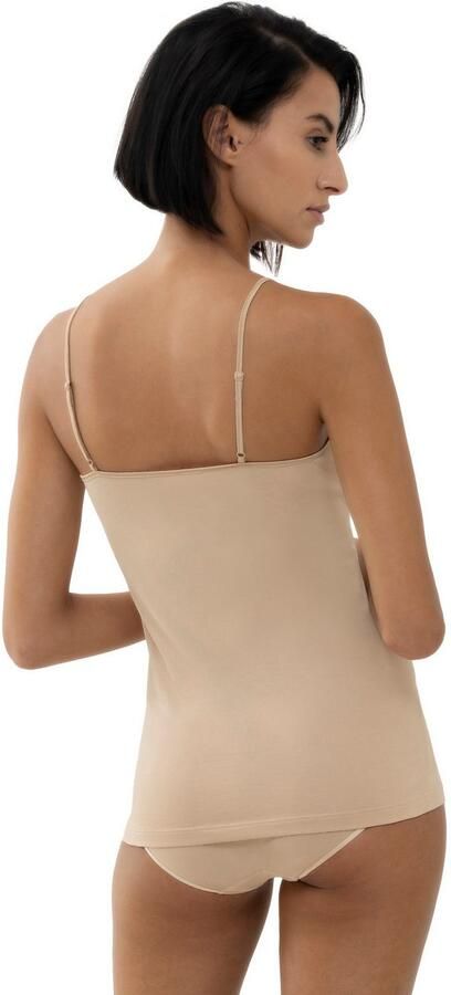 Mey Top Serie Emotion zonder opstaande zijnaden fijnrib diepe ronde halslijn - Foto 3