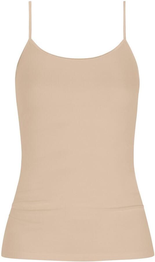 Mey Top Serie Emotion zonder opstaande zijnaden fijnrib diepe ronde halslijn