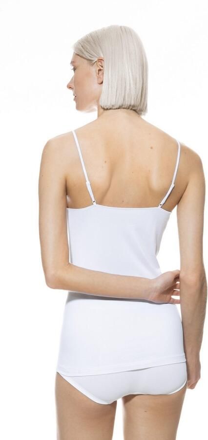 Mey Top Serie Emotion zonder opstaande zijnaden fijnrib diepe ronde halslijn - Foto 4