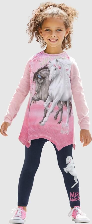 Miss Melody Shirt & legging met mooi paardenmotief (set 2-delig) - Foto 6