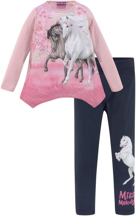 Miss Melody Shirt & legging met mooi paardenmotief (set 2-delig) - Foto 4