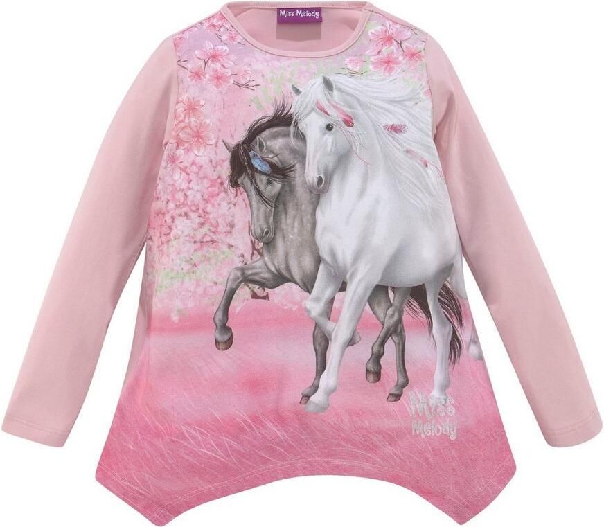 Miss Melody Shirt & legging met mooi paardenmotief (set 2-delig)
