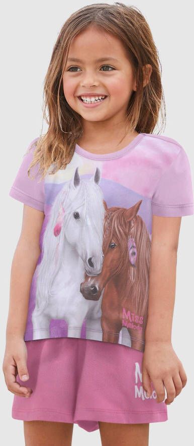 Miss Melody T-shirt met mooi paardenmotief