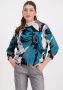 Monari Gebreide Trui met Patroon Multicolor Dames - Thumbnail 2