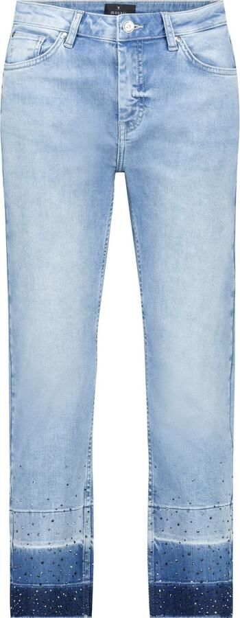 Monari 7 8 jeans met glinstersteentjes - Foto 5