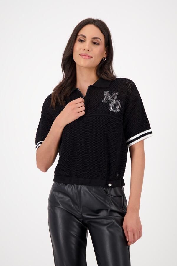 Monari AjourTrui ajour Met een ronde hals - Foto 6