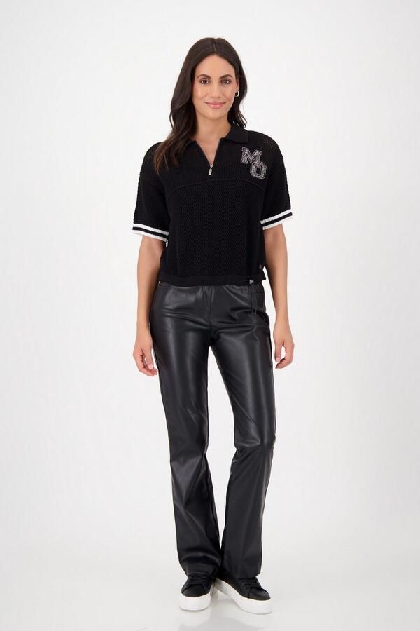 Monari AjourTrui ajour Met een ronde hals - Foto 4