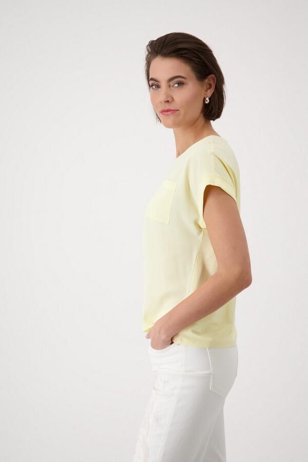 Monari Blouse zonder sluiting met opgestikte zak - Foto 4