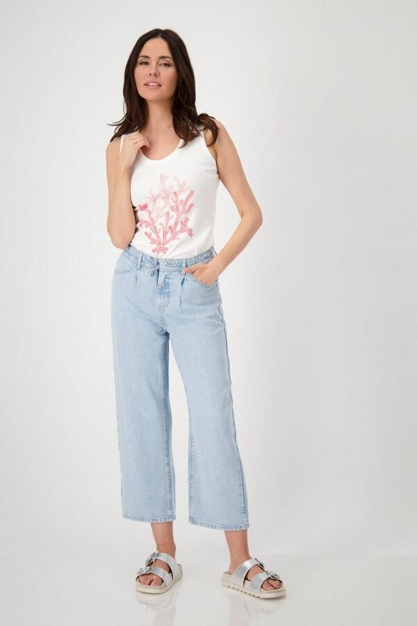 Monari Culotte met bindstrik - Foto 4