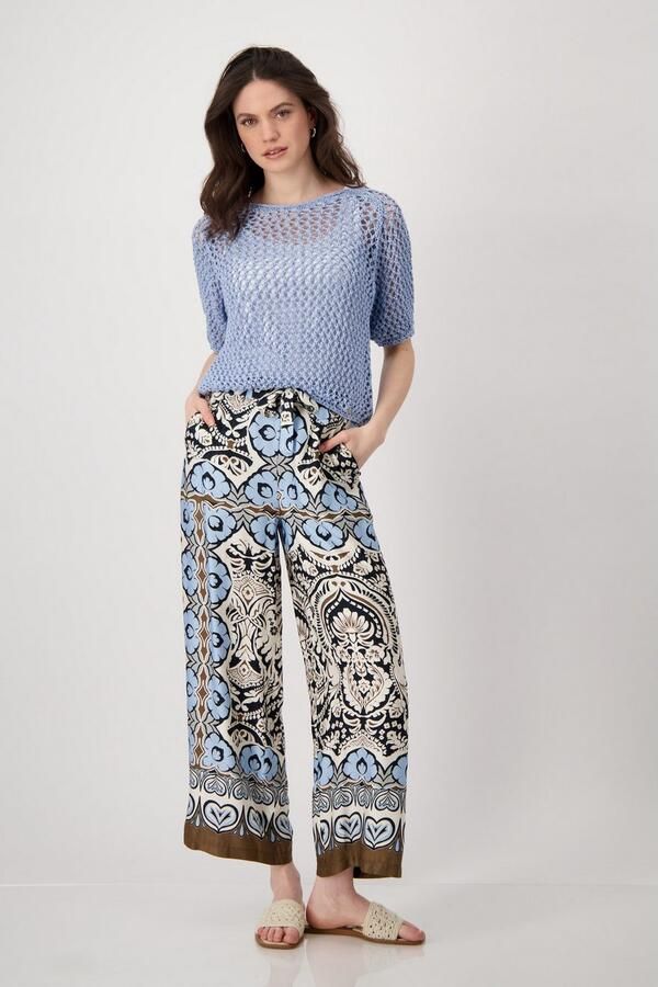 Monari Gebreide trui in ajourbreisel - Foto 5