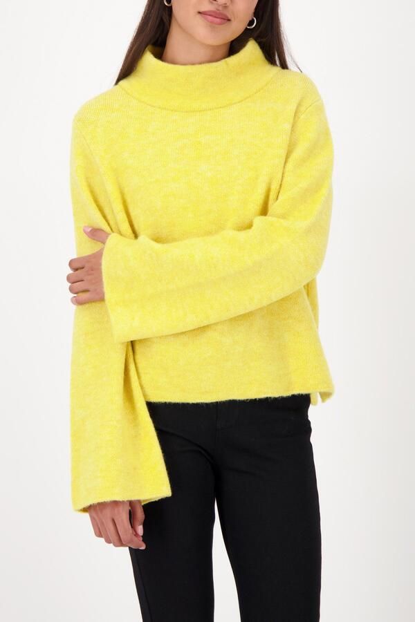 Monari Gebreide trui Regular fit met staande kraag - Foto 7