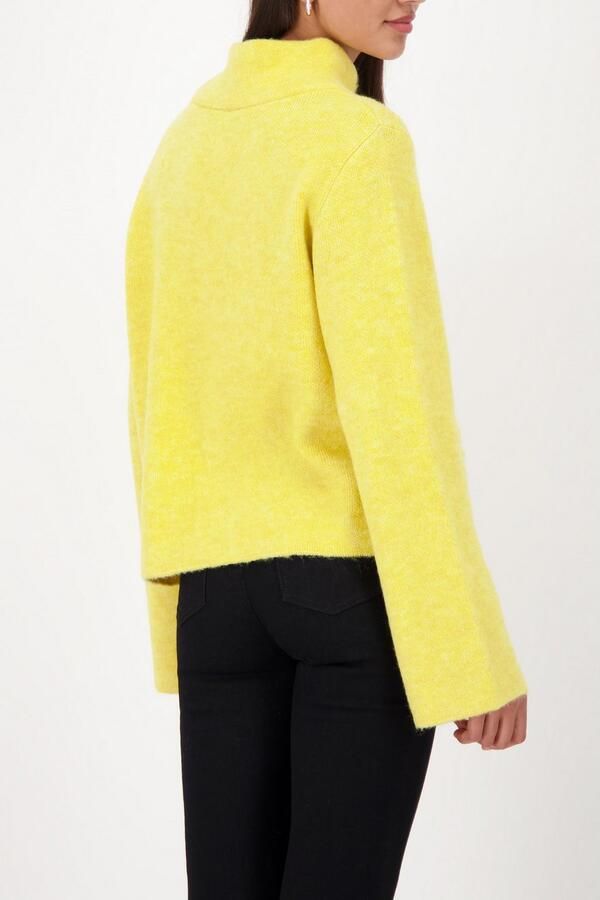 Monari Gebreide trui Regular fit met staande kraag - Foto 5