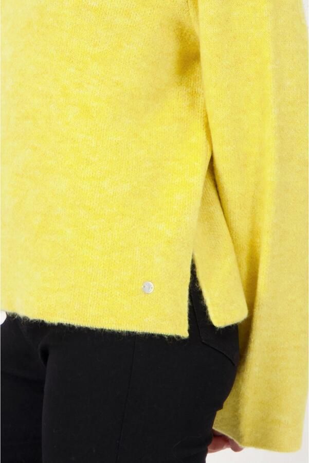 Monari Gebreide trui Regular fit met staande kraag - Foto 2