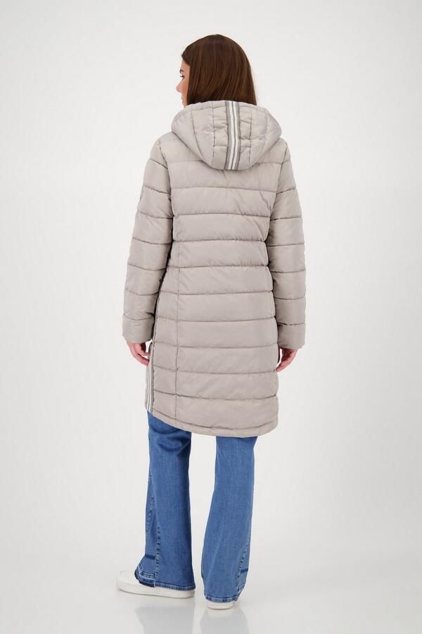 Monari Gewatteerde jas met een capuchon