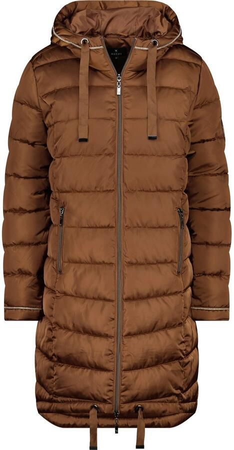 Monari Gewatteerde jas Regular fit met ronde hals en capuchon - Foto 5