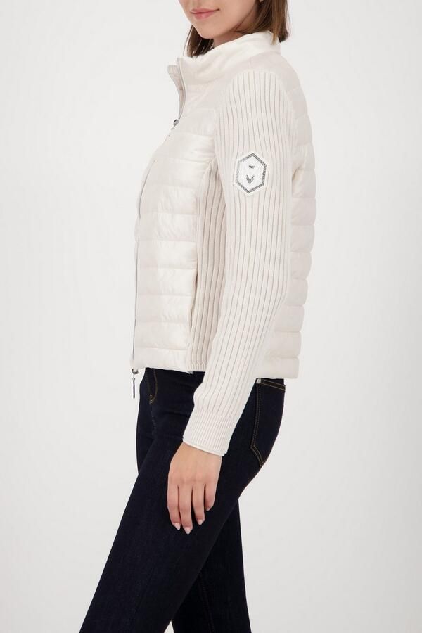 Monari Gewatteerde jas Regular fit met staande kraag - Foto 4