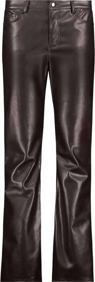 Monari Imitatieleren broek Regular fit - Foto 5