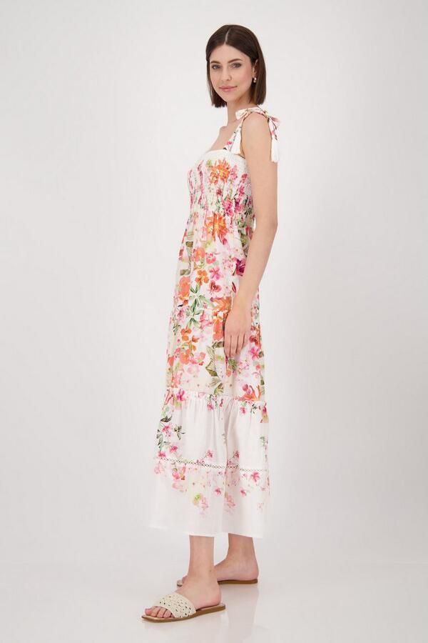 Monari Maxi-jurk met bloe print - Foto 3