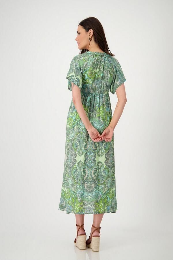 Monari Maxi-jurk met paisley patroon