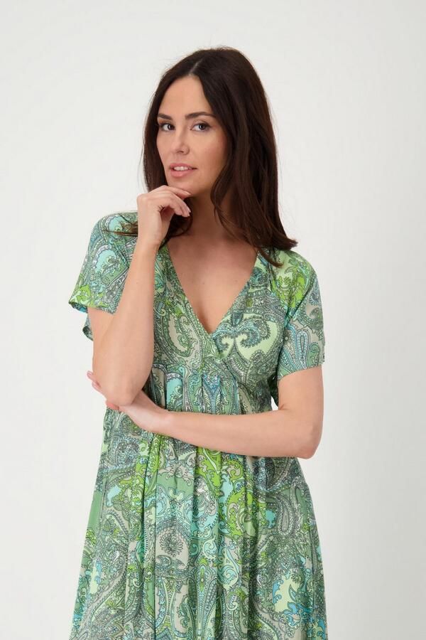 Monari Maxi-jurk met paisley patroon - Foto 3