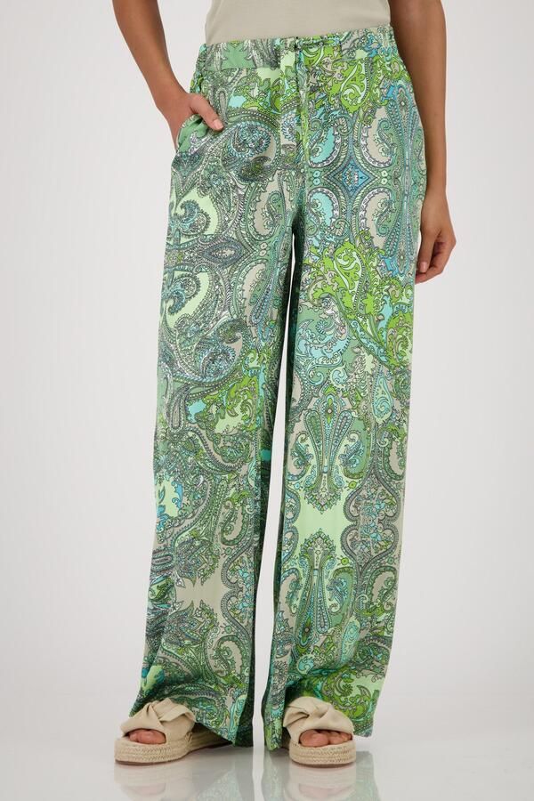 Monari Palazzobroek met paisley patroon - Foto 6