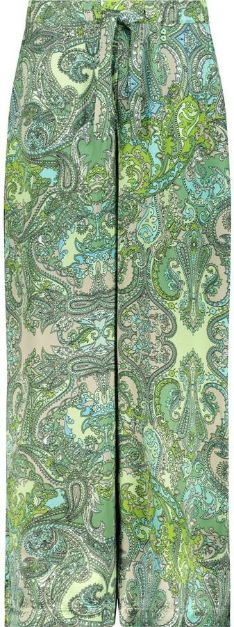 Monari Palazzobroek met paisley patroon - Foto 5