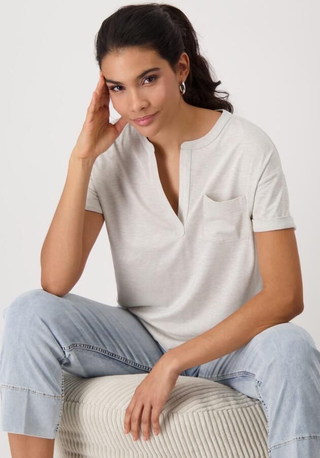 Monari Shirt met korte mouwen Shirt Lurex - Foto 6